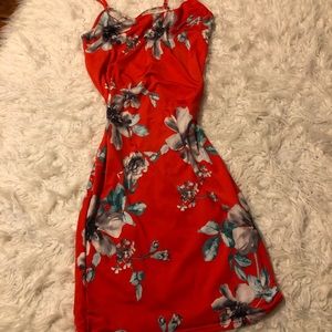 Spaghetti strap dress